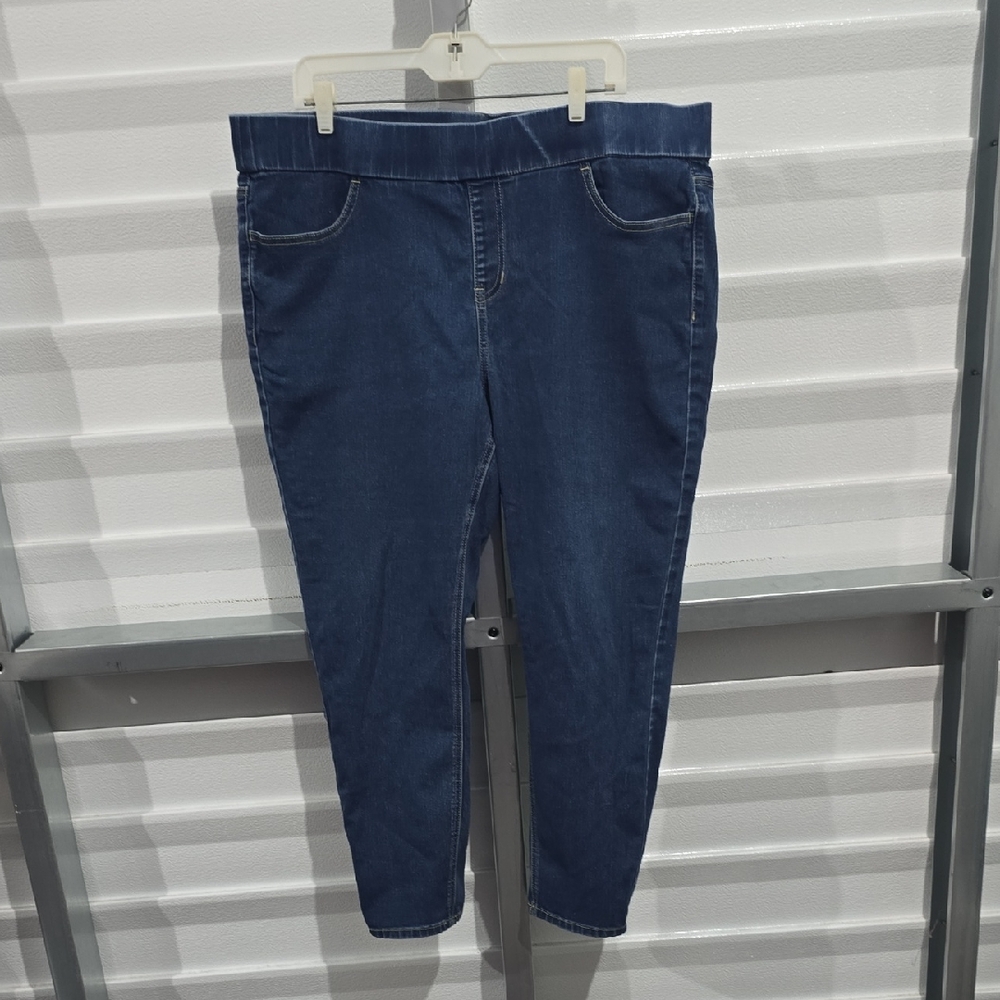 Rampage Dark Blue Skinny Chloe Curvy‎ Jeanssize 20W